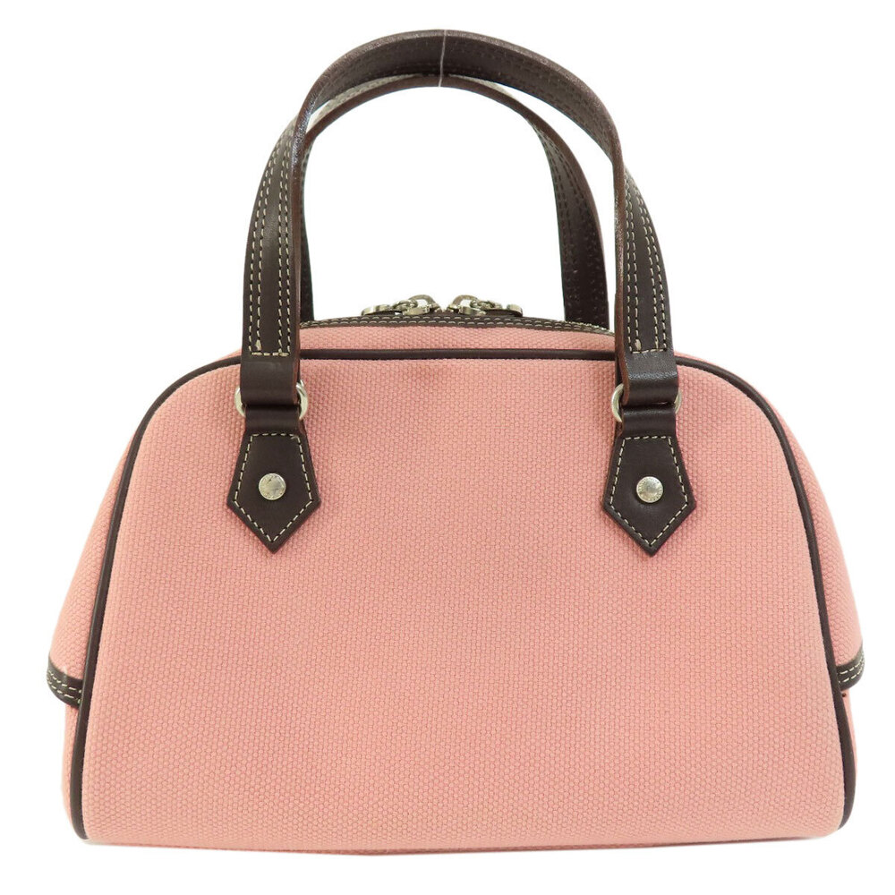 Burberry Blue Canvas Handbag Label